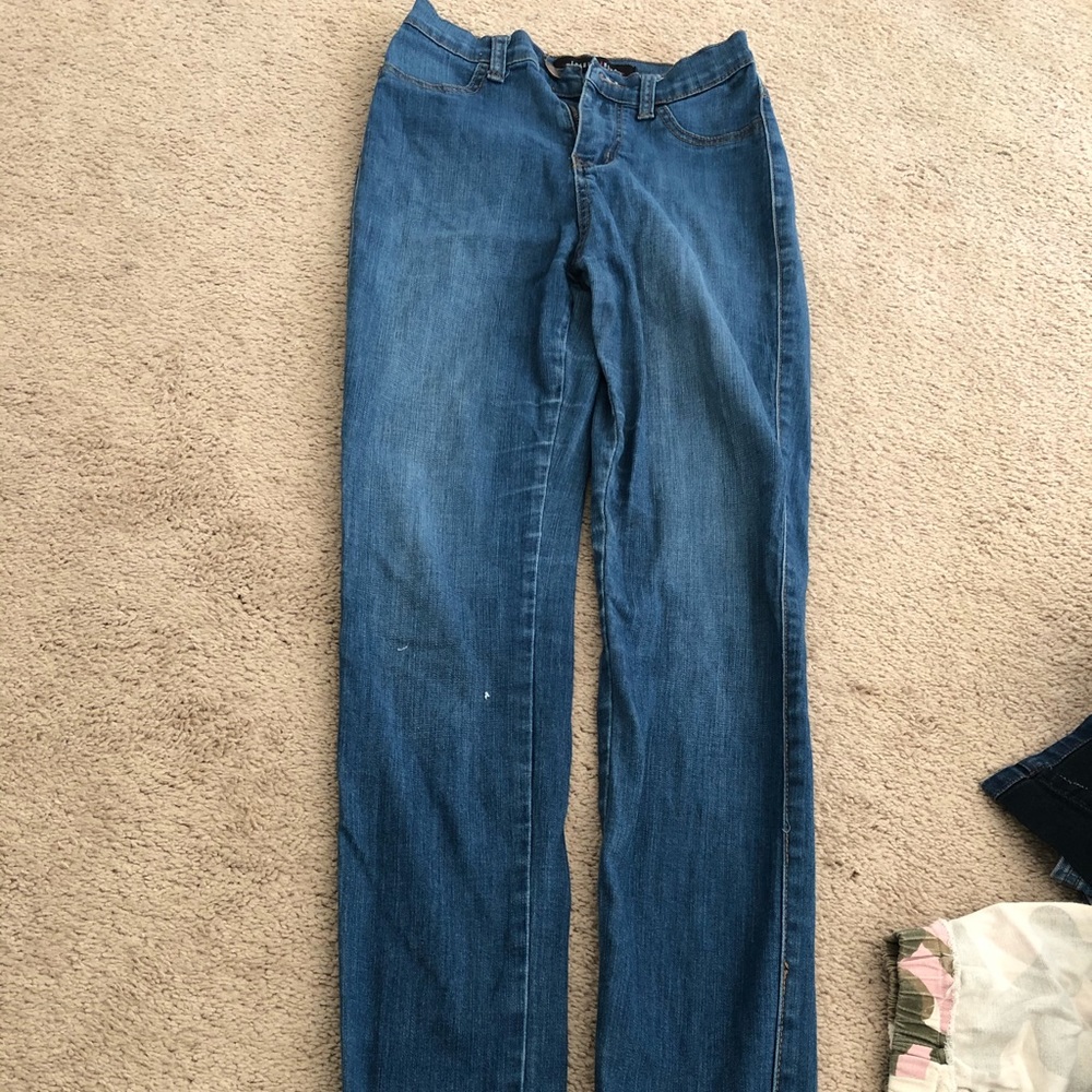 Skinny high waisted jeans
